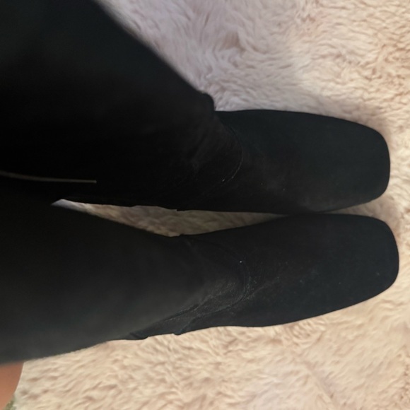 🍁Stuart Weitzman Black Suede Women's Boots - Picture 6 of 12